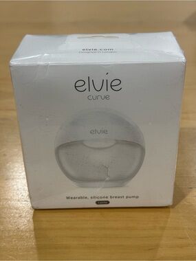 Elvie Curve Manual Wearable Silicone Breast Pump 4 oz/120 ml. Brand New Sealed.